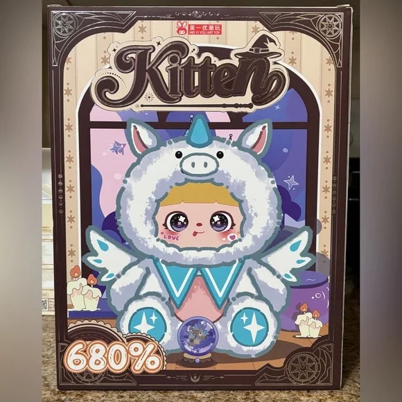 Samuel Kitten Witch’s Forest 680% Blind Box Confirmed Moonlit Night Spirit Cat - Picture 6 of 10